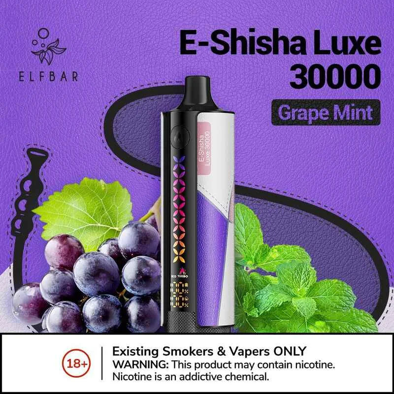 ELFBAR E-Shisha Luxe 30000 Puffs Disposable in Dubai Abu Dhabi UAE