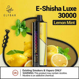 ELFBAR E-Shisha Luxe 30000 Puffs Disposable in Dubai Abu Dhabi UAE