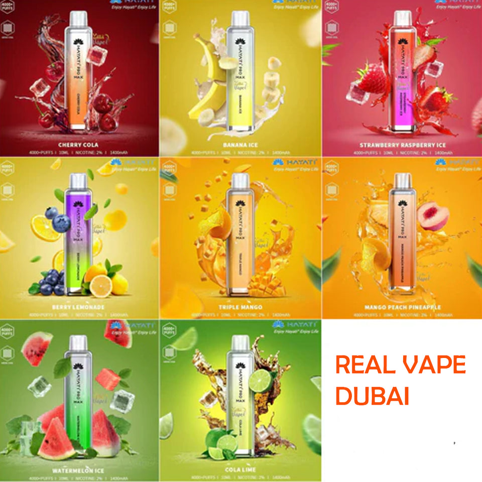 HAYATI PRO MAX 4000 Plus Puffs 20mg Disposable Vape