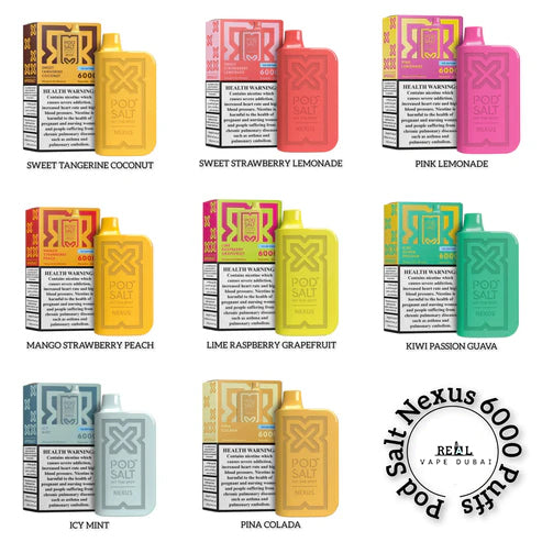 POD SALT NEXUS 6000 Puffs 20mg