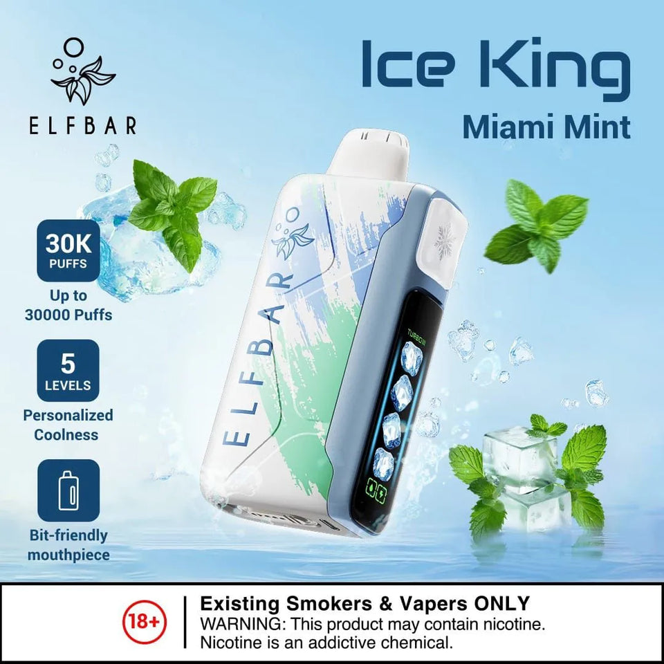 ELF BAR Ice King 30000 Puffs Disposable Vape in  Dubai Abu Dhabi UAE