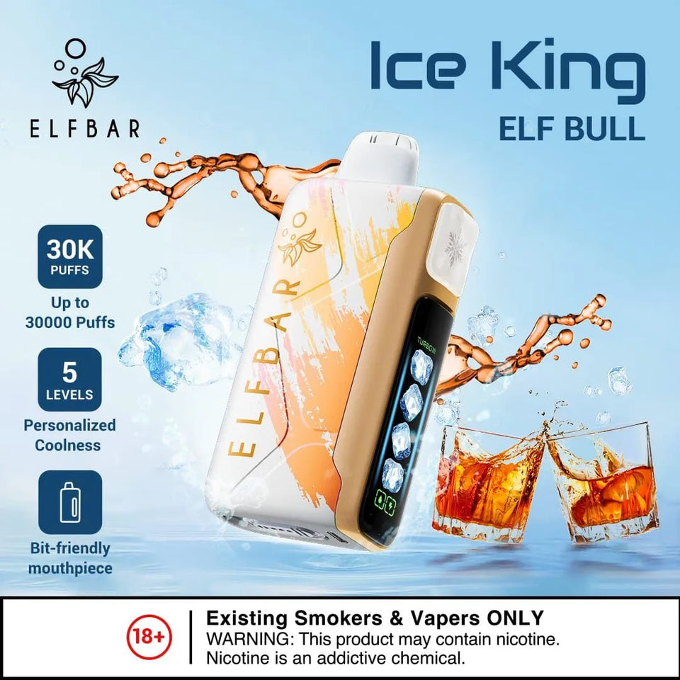 ELF BAR Ice King 30000 Puffs Disposable Vape in  Dubai Abu Dhabi UAE