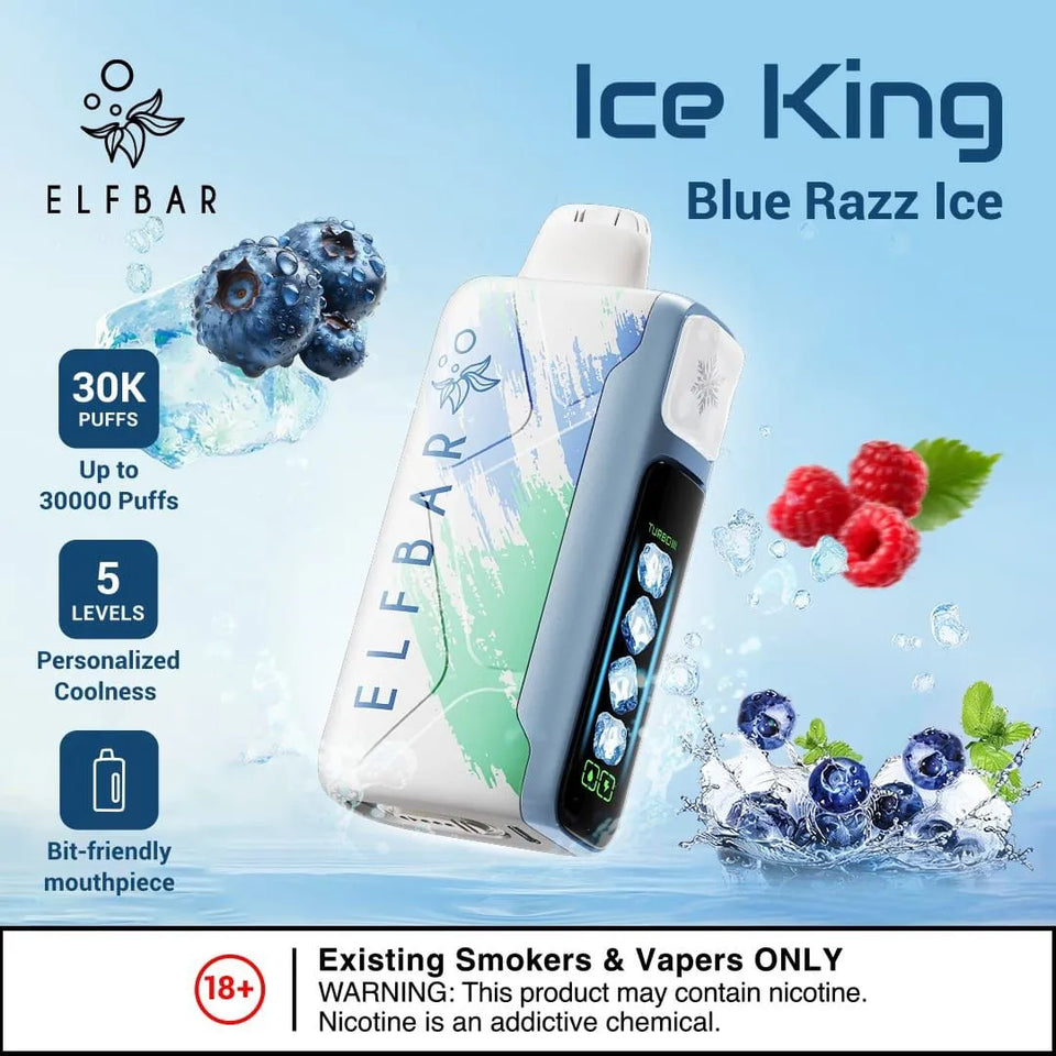 ELF BAR Ice King 30000 Puffs Disposable Vape in  Dubai Abu Dhabi UAE
