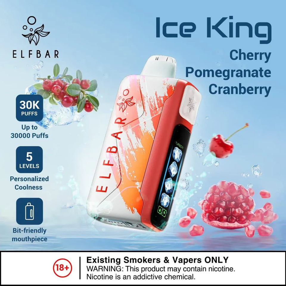 ELF BAR Ice King 30000 Puffs Disposable Vape in  Dubai Abu Dhabi UAE