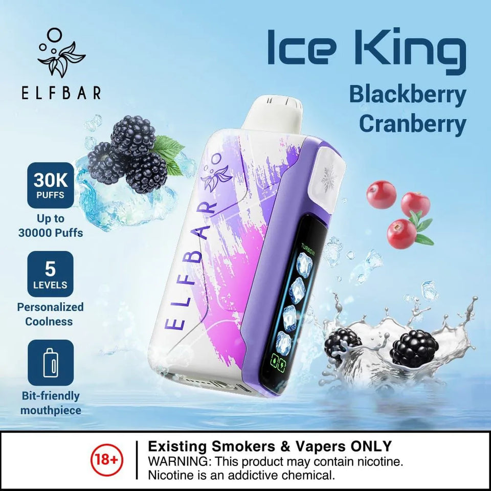 ELF BAR Ice King 30000 Puffs Disposable Vape in  Dubai Abu Dhabi UAE
