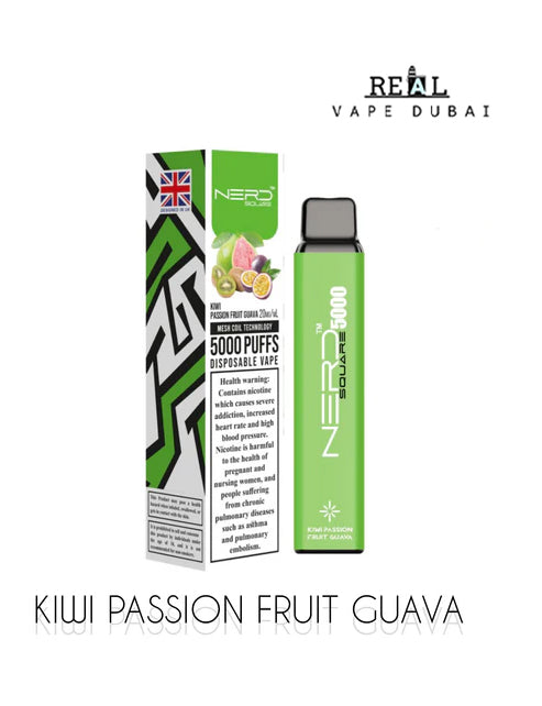 NERD SQUARE 5000 Puffs 20mg