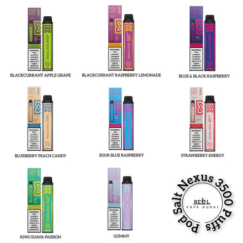 POD SALT NEXUS 3500 Puffs 20mg