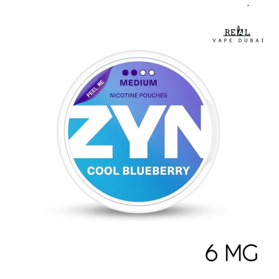 ZYN SNUS Cool Blueberry Medium 6mg