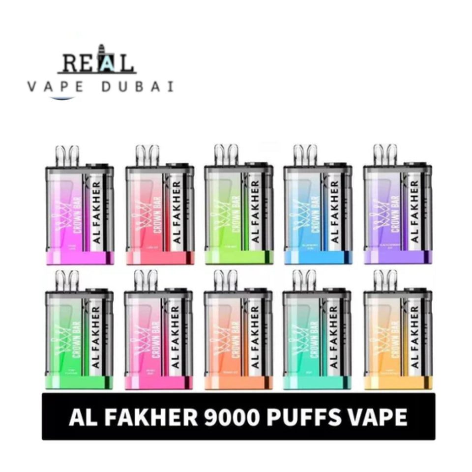 AL FAKHER CRYSTAL 9000 Puffs