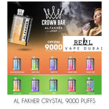 AL FAKHER CRYSTAL 9000 Puffs