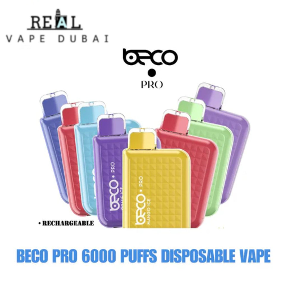 BECO Pro 6000 Puffs Disposable Vape 20mg & 50mg