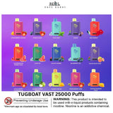 TUGBOAT VAST 25000 Puffs Disposable Vape in Dubai UAE