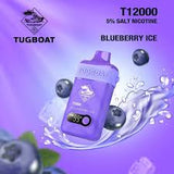 Tugboat T12000 Blueberry ice  Disposable Vape in Dubai UAE