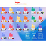 Tugboat Mini 2000 Puffs 2% Nicotine Disposable Vape in UAE