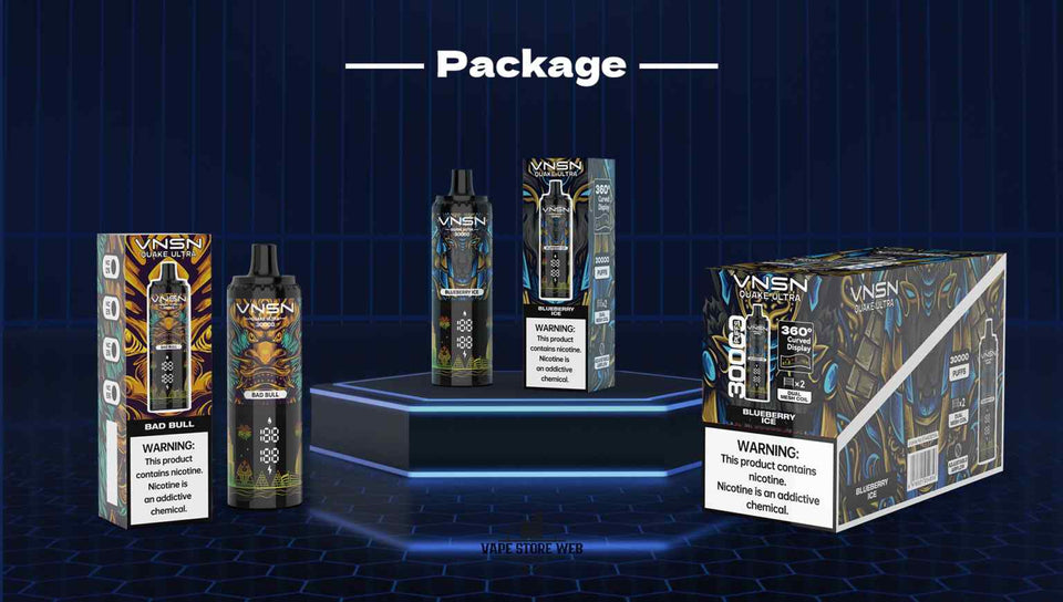 VNSN Quake Ultra 30000 Puffs Disposable Vape In UAE