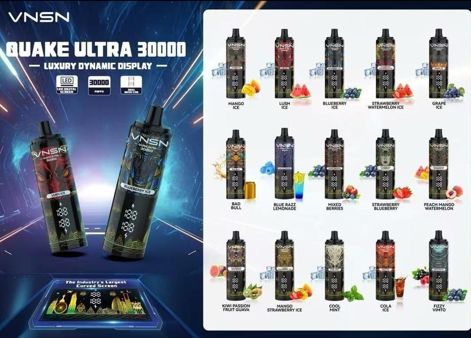VNSN Quake Ultra 30000 Puffs Disposable Vape In UAE