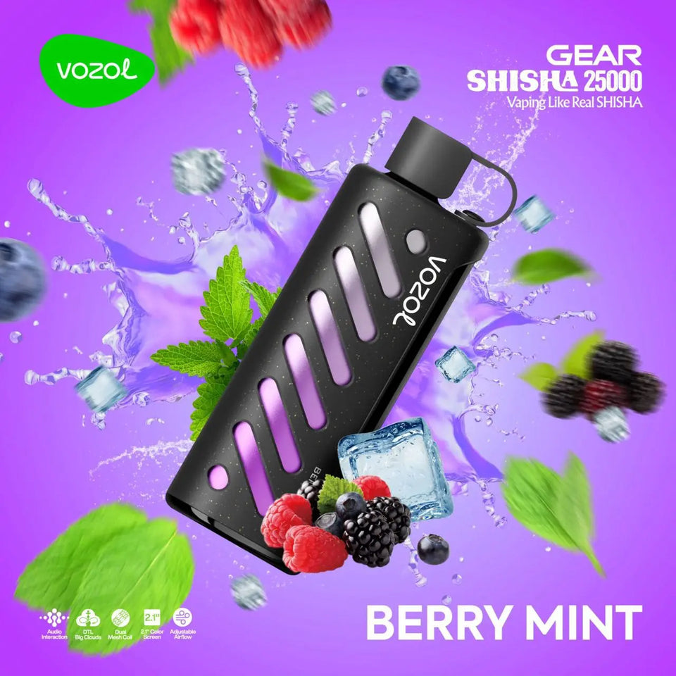 VOZOL Gear Shisha 25000 puffs Disposable Vape in Dubai Abu Dhabi UAE