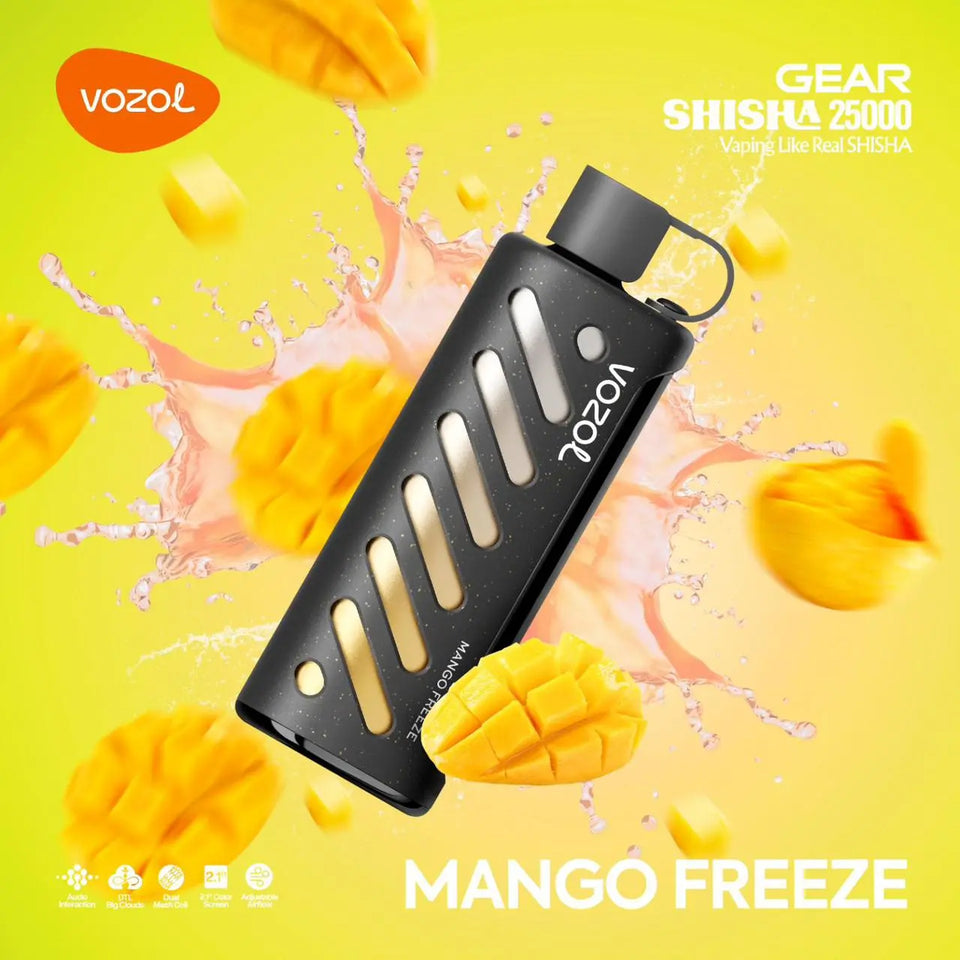 VOZOL Gear Shisha 25000 puffs Disposable Vape in Dubai Abu Dhabi UAE