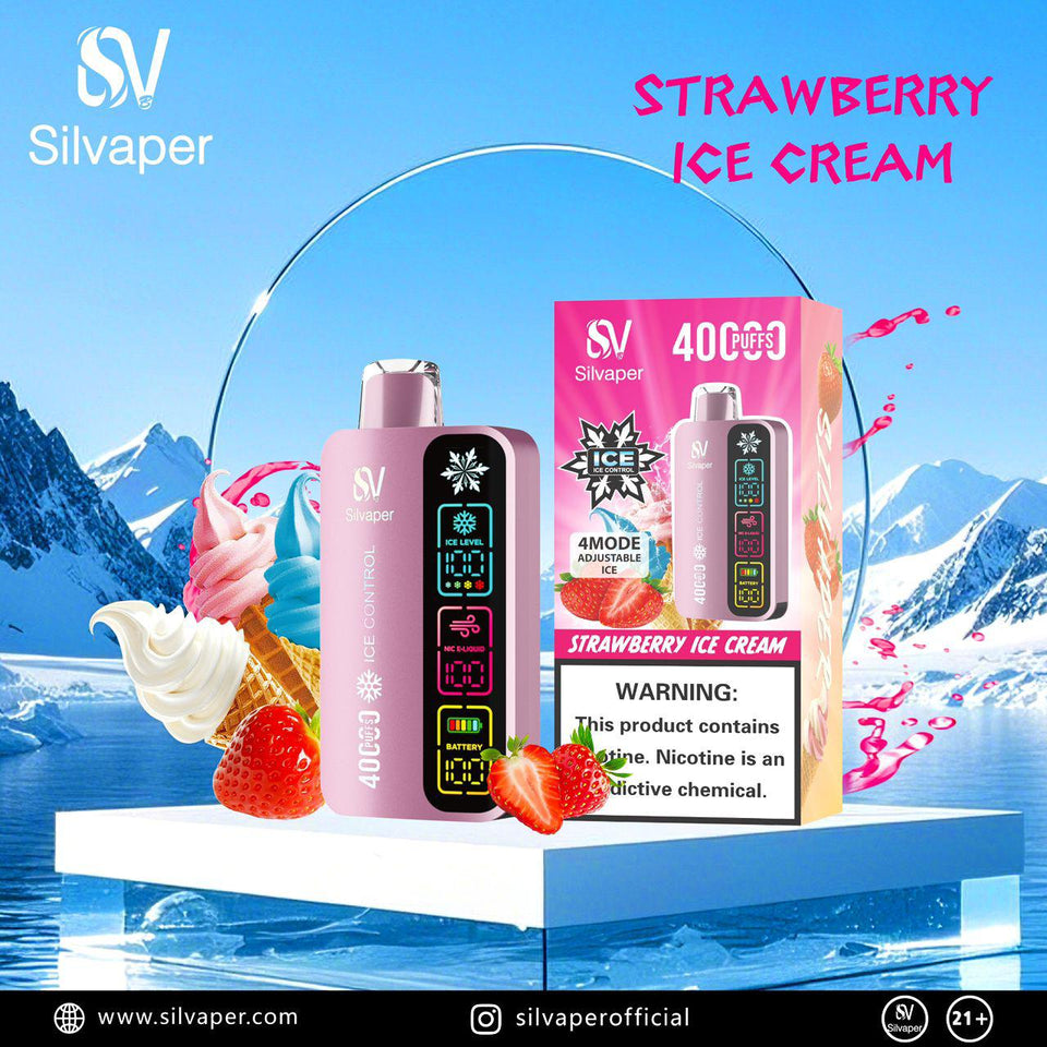 Silvaper 40000 Puffs Disposable Vape In Dubai UAE