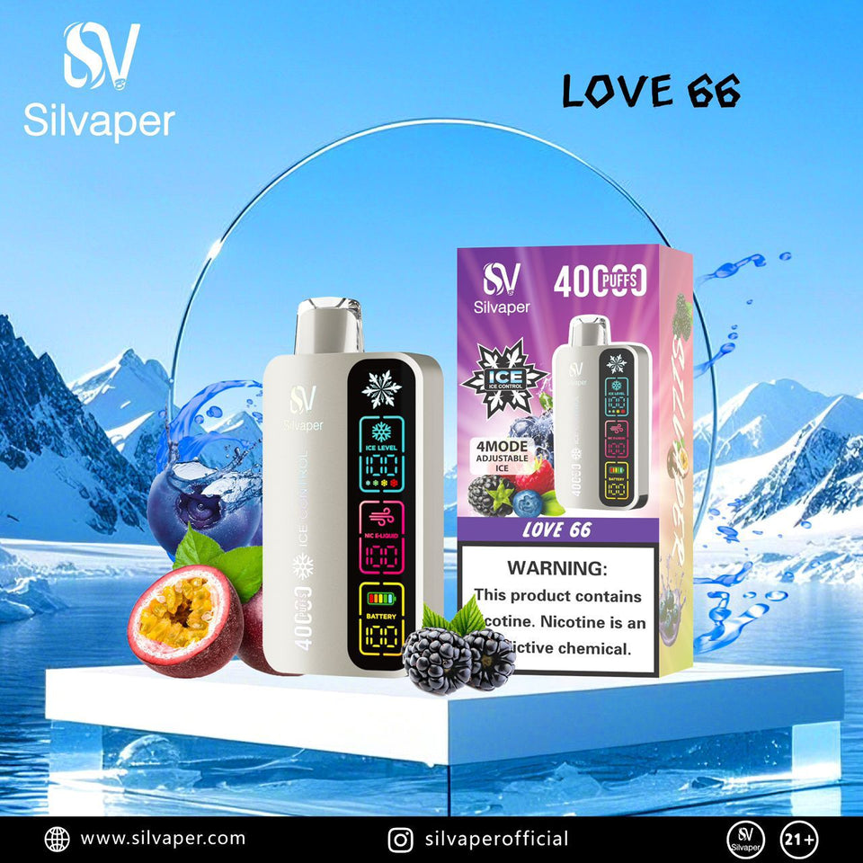 Silvaper 40000 Puffs Disposable Vape In Dubai UAE