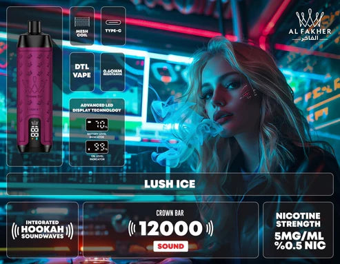 Al Fakher Crown Bar 12000 Puffs