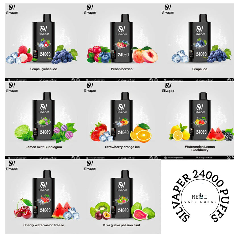 SILVAPER 24000 Puffs 20mg Disposable Vape