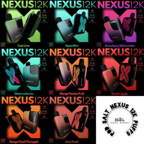POD SALT NEXUS 12000 Puffs Disposable Vape
