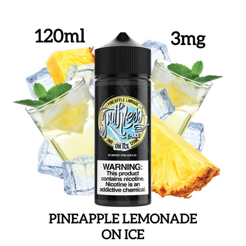 PINEAPPLE LEMONADE ON ICE 120ml E-Juice By RUTHLESS VAPOR
