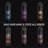 SAM VAPE 60ml E-Juice All Series