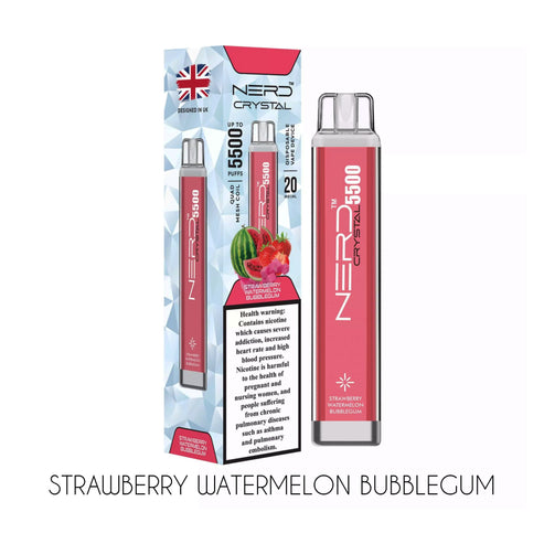 NERD Crystal 5500 Puffs 20mg Disposable Vape