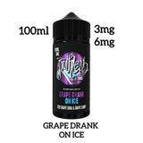GRAPE DRANK ON ICE 100ml E-Juice By RUTHLESS VAPOR